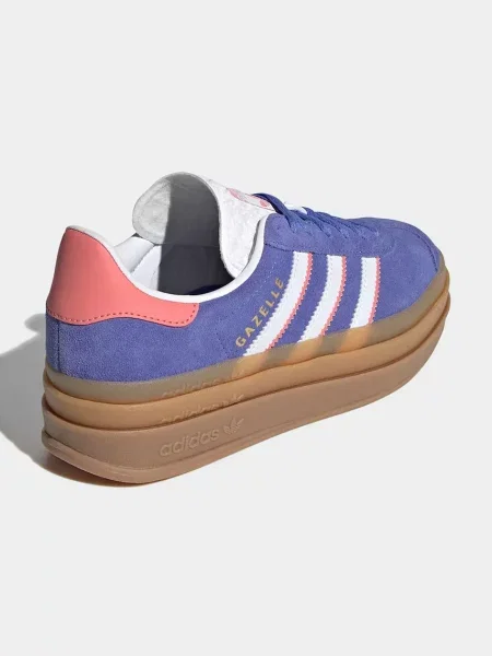 Adidas Originals Дитячі шкіряні кросівки GAZELLE BOLD