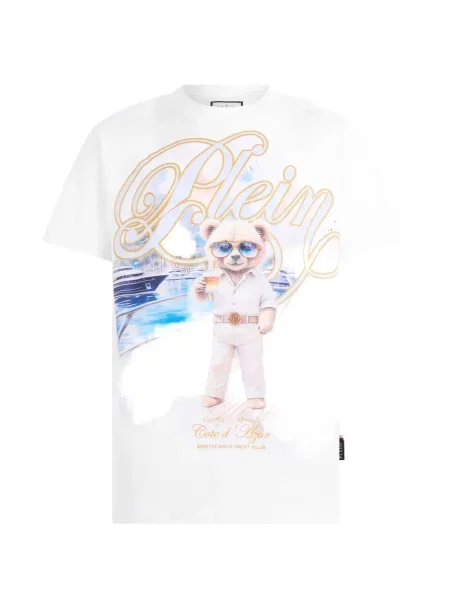 Tricou Philipp Plein alb