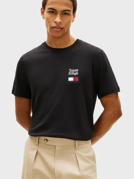Футболка Tommy Hilfiger чорна