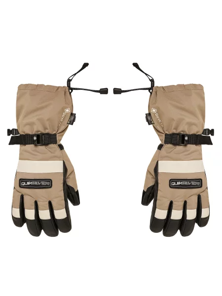 Γάντια για σκι Quiksilver Highline Gore-Tex μπεζ