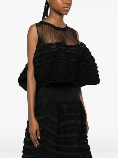 Bluzka Cfcl z falbankami czarna