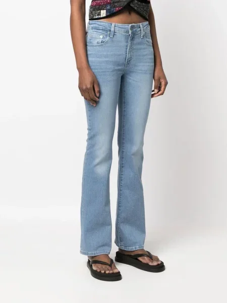 Platėjantys džinsai Levi's® aukštu liemeniu mėlyna