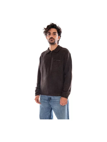 Levi's® Koszulka Polo Z Dzianiny O Luźnym Kroju braun brązowa