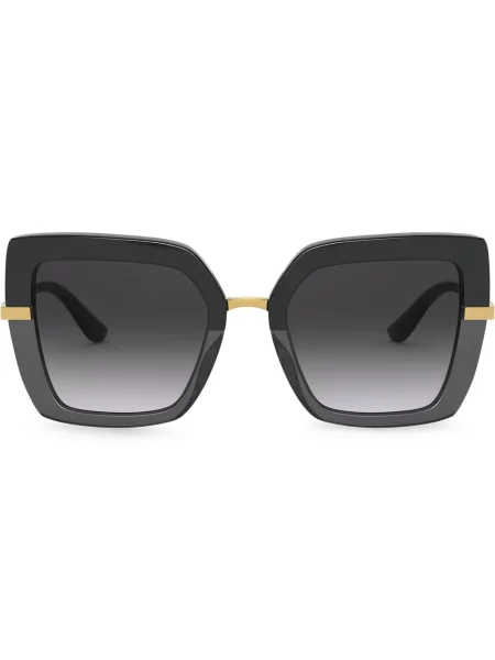 Ochelari de soare Dolce & Gabbana Eyewear cu imagine negru