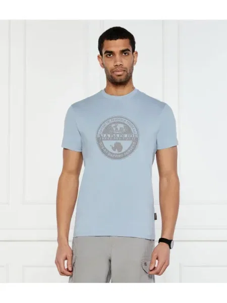 Napapijri Tricou S-BOLLO albastru
