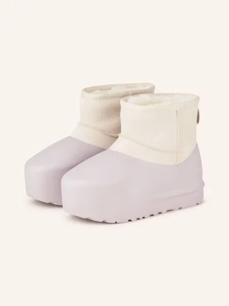 Ugg Botki Classic Mini Pumped weiss