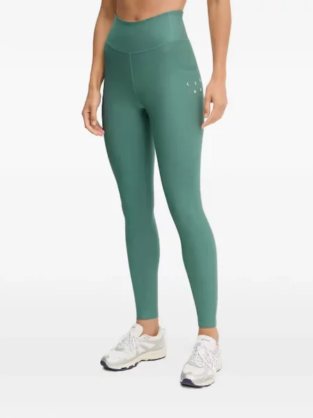 Leggings Casall cu talie înaltă cu imagine verde