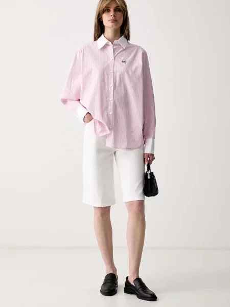 Karl Lagerfeld srajca IKON roza