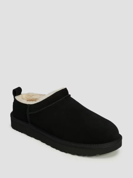 UGG kapcie zamszowe Classic Micro czarny