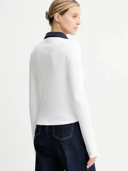 Hosszú ujjú hosszú felső Rag & Bone fehér