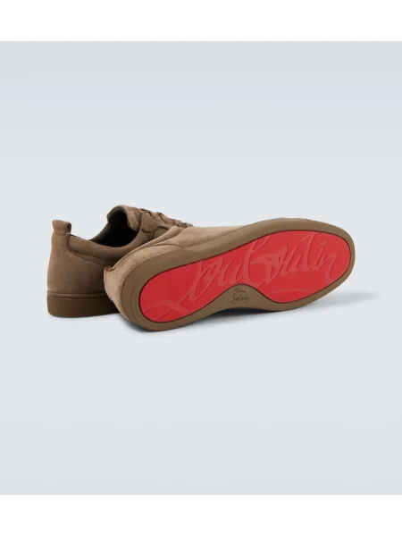 Gyerek sneaker Christian Louboutin barna