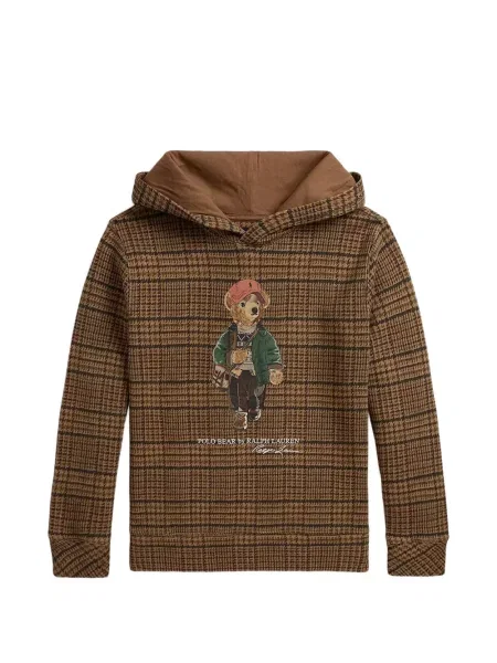 Dětské polotričko Polo Ralph Lauren hnědé