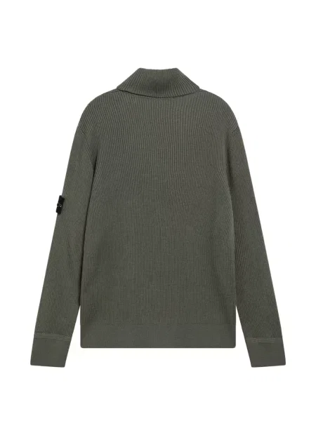 Sweter Stone Island z kamieniami zielony
