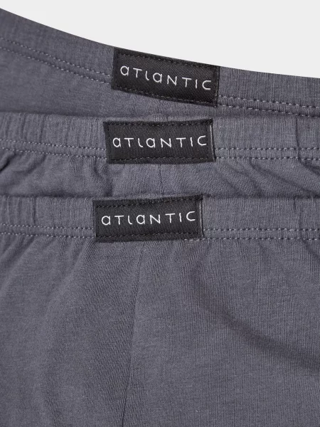 Брифы Atlantic серые