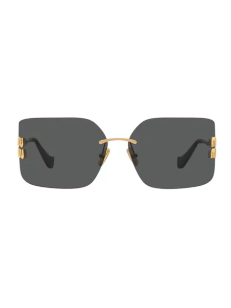 Okulary przeciwsłoneczne Miu Miu Eyewear żółte