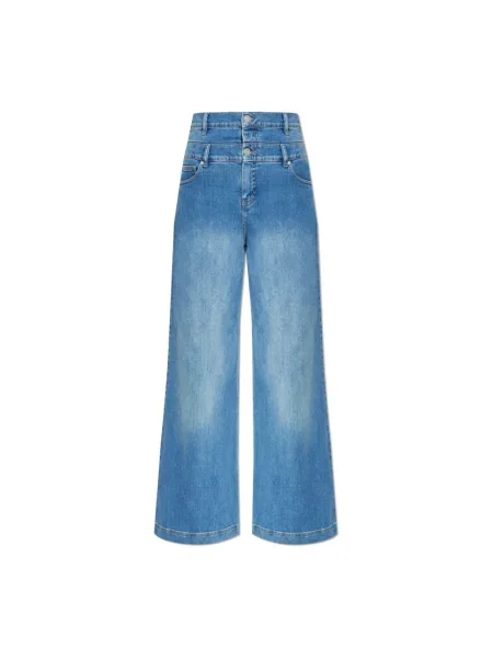 Jeansy Munthe niebieskie