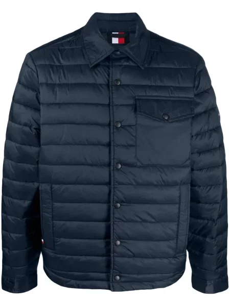 Geacă Tommy Hilfiger albastru