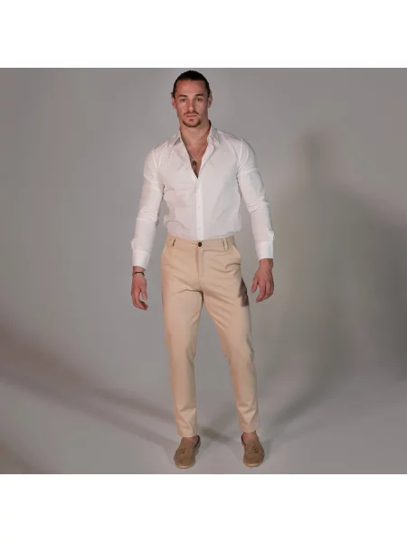 Pantaloni Thead. bej