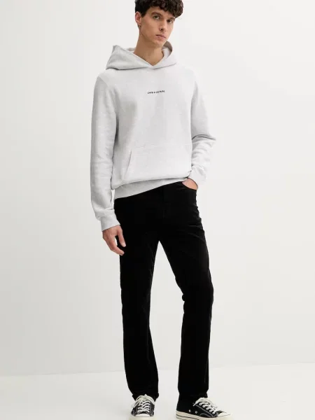 ZADIG&VOLTAIRE bluza z kapturem gładka szary