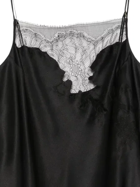 Maiou Carine Gilson din satin negru