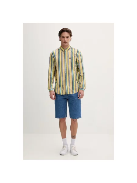 Fred Perry koszula żółta
