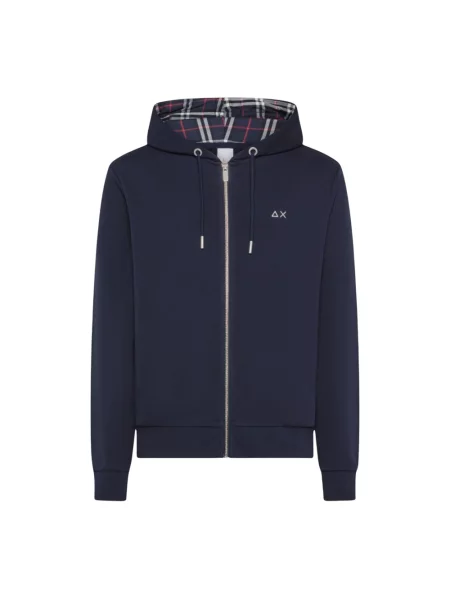 Bluza z kapturem Sun68 z kapturem niebieska