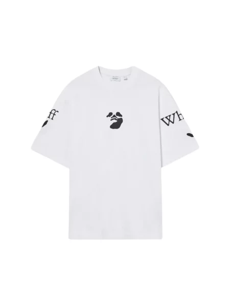Koszulka Off-white z logo biała
