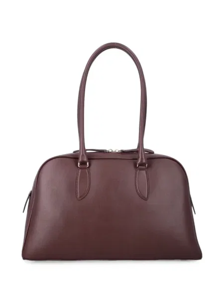 Geantă shopper A.p.c. din piele cu imagine roșu