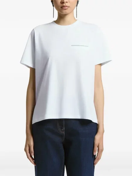 Tricou Peserico alb