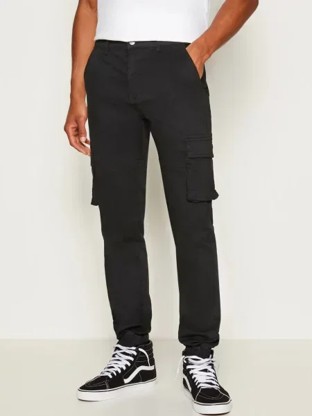 Denim Project Cargo nadrágok fekete