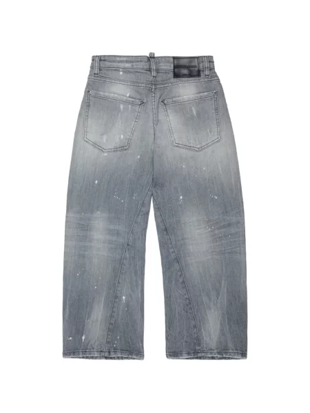 Dětské džíny Dsquared2 šedé