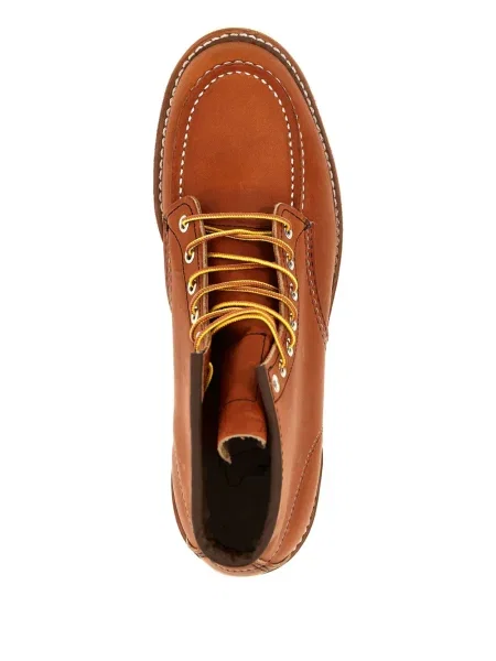Botine Red Wing Shoes din piele clasici roșu