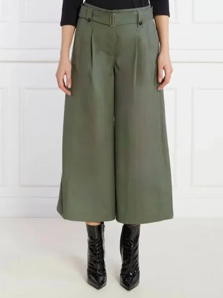 Weekend MaxMara Pantaloni | flare fit kaki