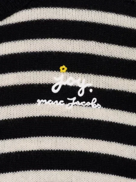 Pulover Marc Jacobs cu dungi negru