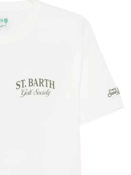 Тениска Mc2 Saint Barth с принт бяло