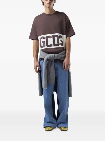 Tricou Gcds cu imagine maro