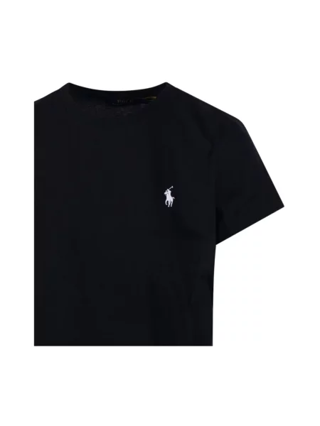 Koszulka Ralph Lauren z krótkim rękawem z logo czarna