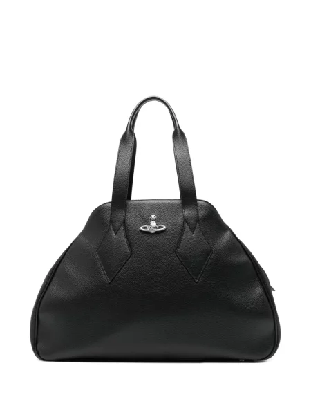 Geantă shopper Vivienne Westwood negru