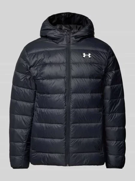 Kurtka pikowana z logo Under Armour czarna