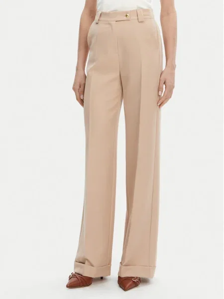 Maryley Pantaloni din bej