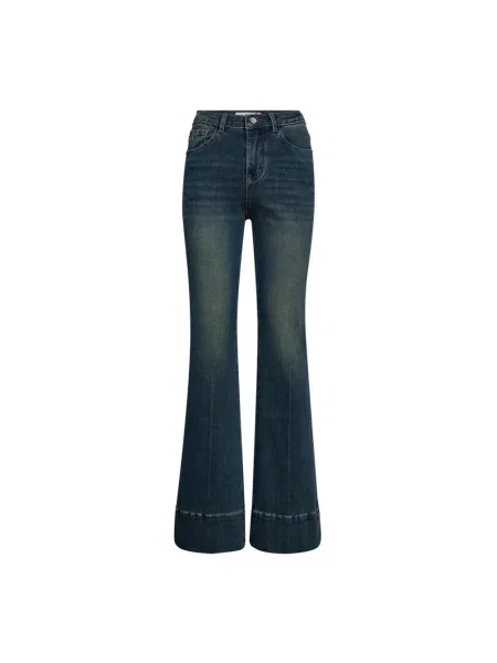 Jeansy dzwony Haute L'amitié dzwony niebieskie