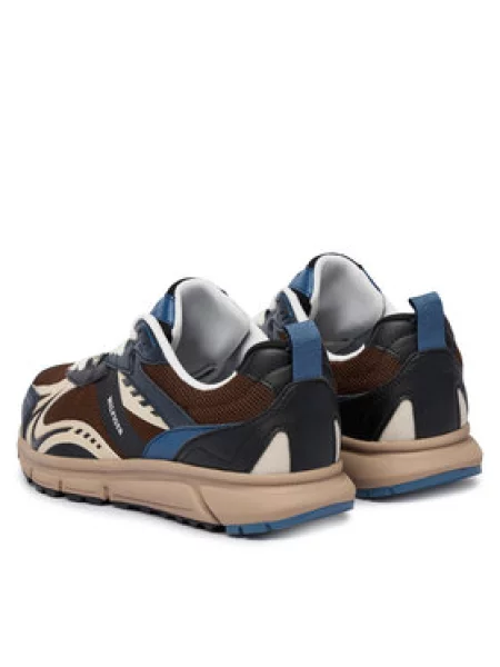 Tommy Hilfiger Laisvalaikio batai Outdoor Sneaker Tech Mix ruda
