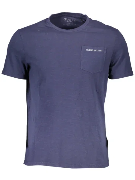 Kratek majica Guess Jeans modra