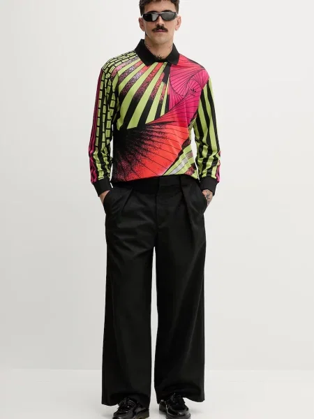 Adidas Originals majica z dolgimi rokavi črna