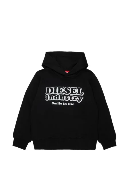 Bluza z kapturem dziecięca Diesel czarna