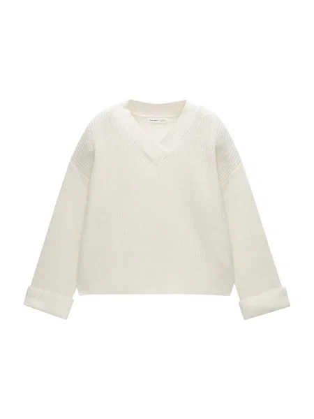 Pull&Bear Pulover ecru