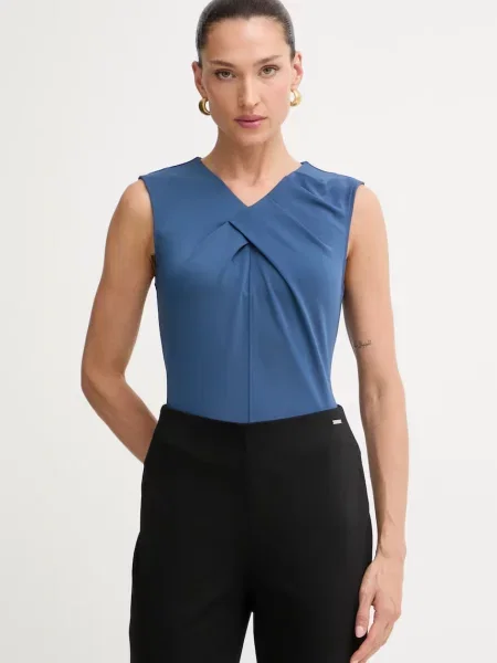 Calvin Klein bluzka niebieska