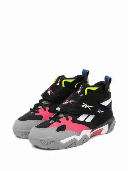 Sneakerși Reebok cu bretele negru