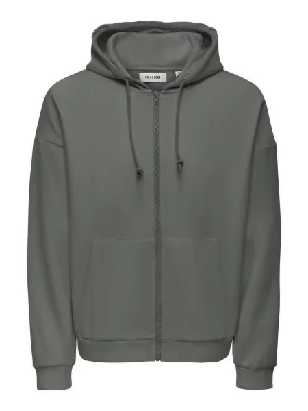 Only & Sons Hanorac Chase grafit gri