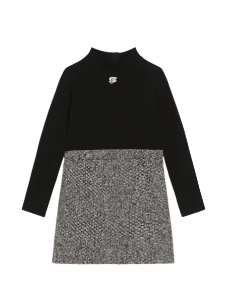 Dětské šaty Dolce & Gabbana černé